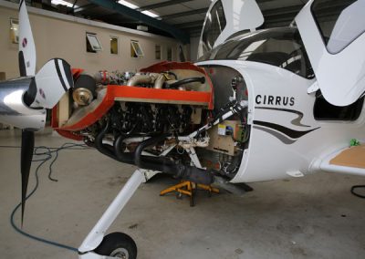 Image of Cirrus aircraft maintenance, FLY ASG.
